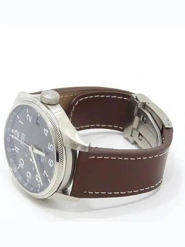 01 748 7710 4063 Big Crown ProPilot GMT Small Second Automatic Men s Leather Band Watch