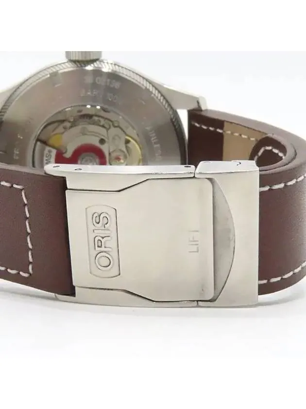 01 748 7710 4063 Big Crown ProPilot GMT Small Second Automatic Men s Leather Band Watch