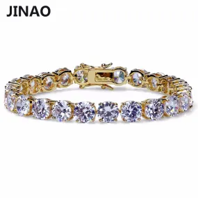 4mm 5mm Men's AAA Cubic Zircon