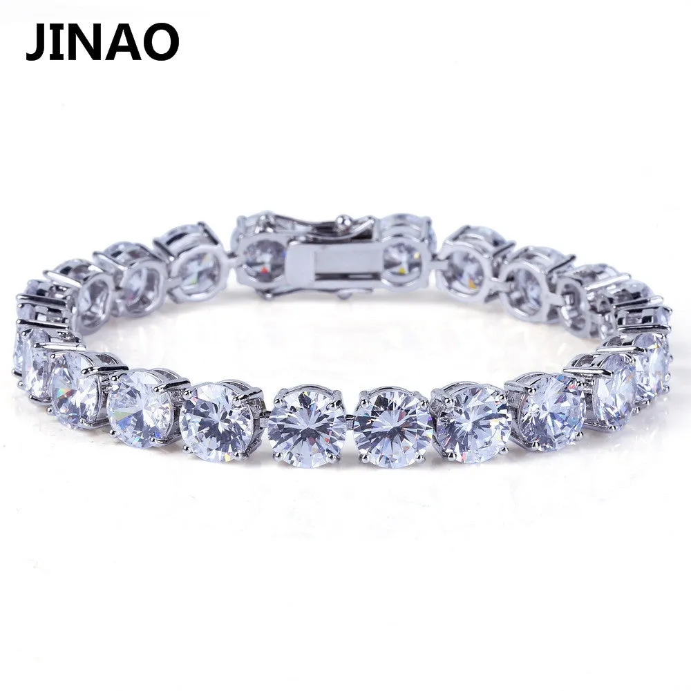 4mm 5mm Men's AAA Cubic Zircon