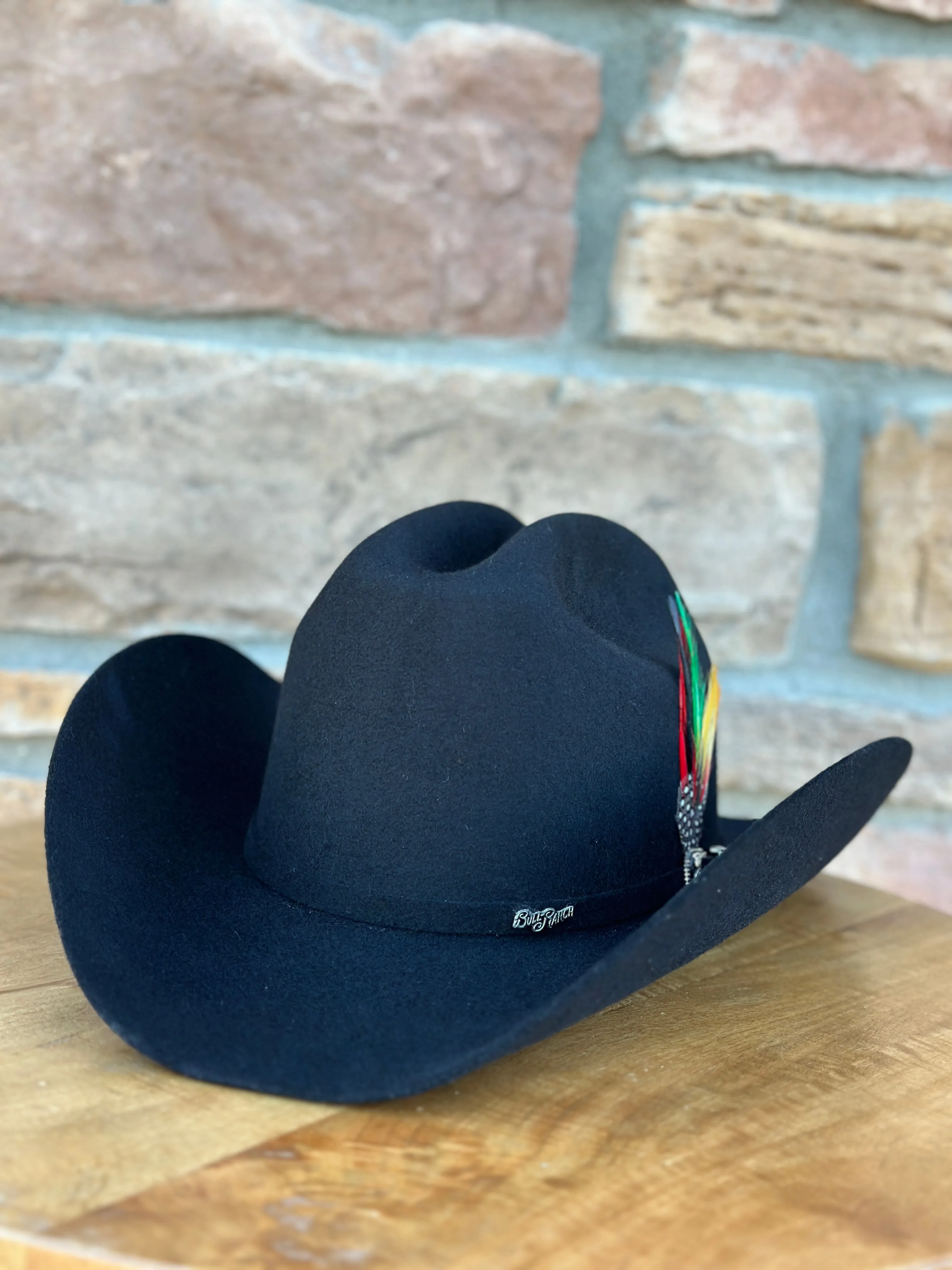 6X Black Bull Ranch Larry Felt Hat