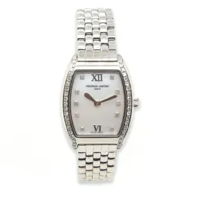 A Frederique Constant Diamond-set Steel Ladies Quartz Bracelet Watch, 2007