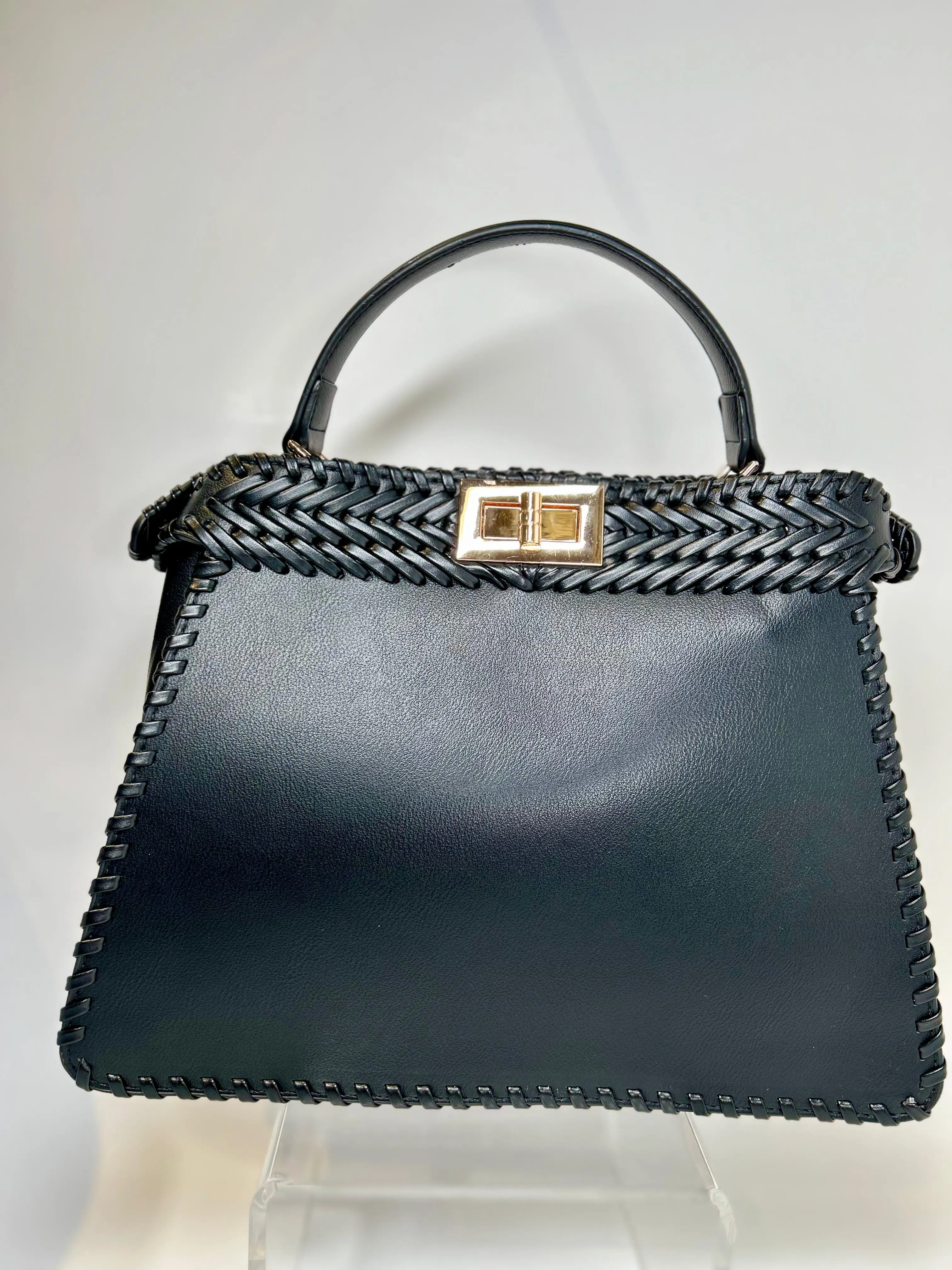 Amelia - Black Handbag Set