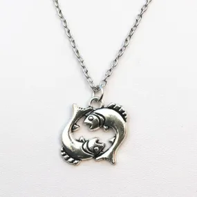 Antique Fish Necklace For Women