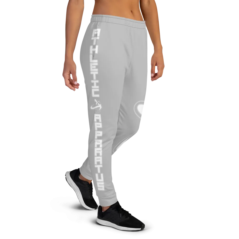 Athletic Apparatus Grey 2 White Logo V2 Women's Joggers