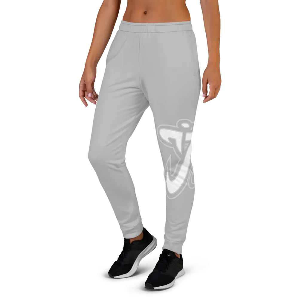Athletic Apparatus Grey 2 White Logo V2 Women's Joggers