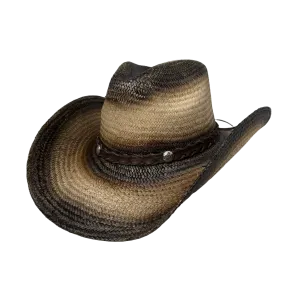 Austin Handmade Men's Natural Brown Straw Hat 05-1026