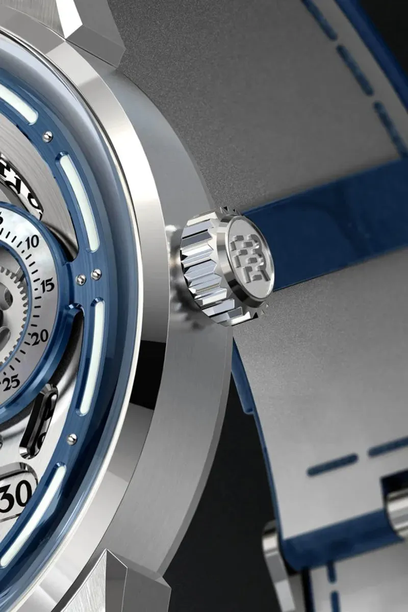 BEHRENS “NAVIGRAPH” AUTOMATIC BLUE GMT