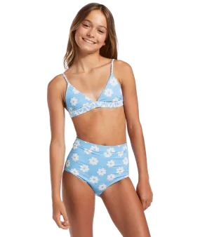 Billabong Daisy Dreamz Rev Banded Tri Bikini-Summer Sky