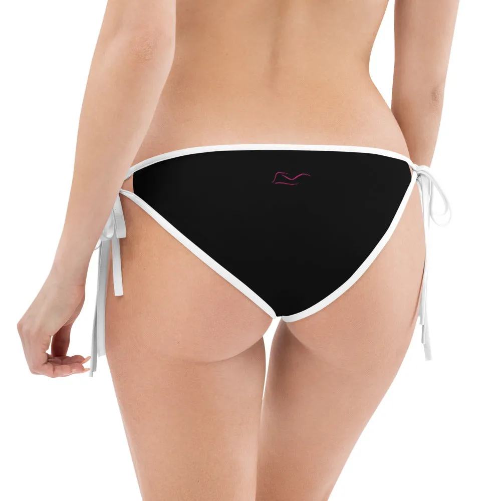 Black & White Reversible Bikini Bottom