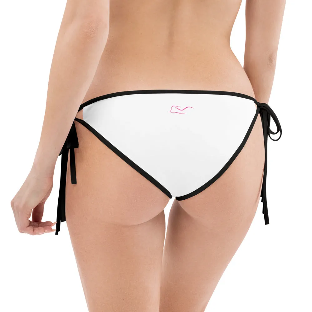 Black & White Reversible Bikini Bottom