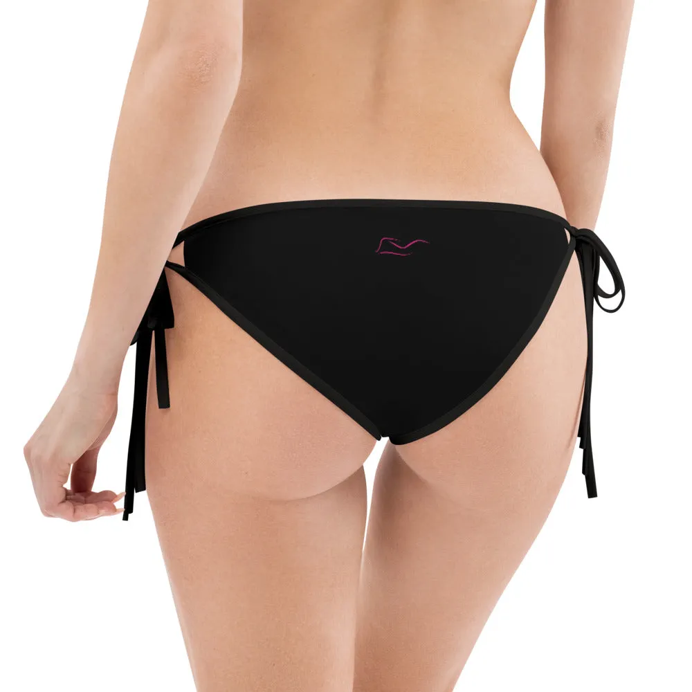 Black & White Reversible Bikini Bottom