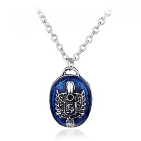 Blue Stone Pendant Necklace for Women