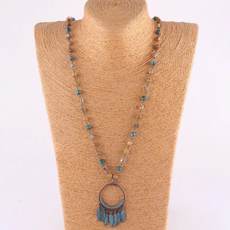 Bohemian Beaded Necklaces