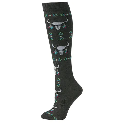 Boot Doctor Over The Calf Skull Socks