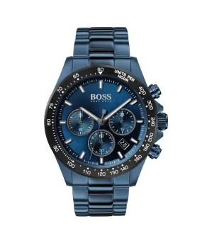 Boss Gents Hero Blue Ip Bracelet Watch