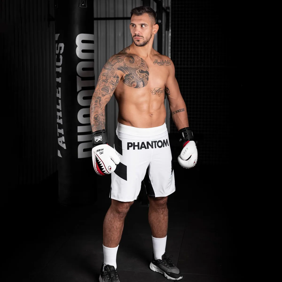 Boxhandschuhe Fight Squad - Weiss