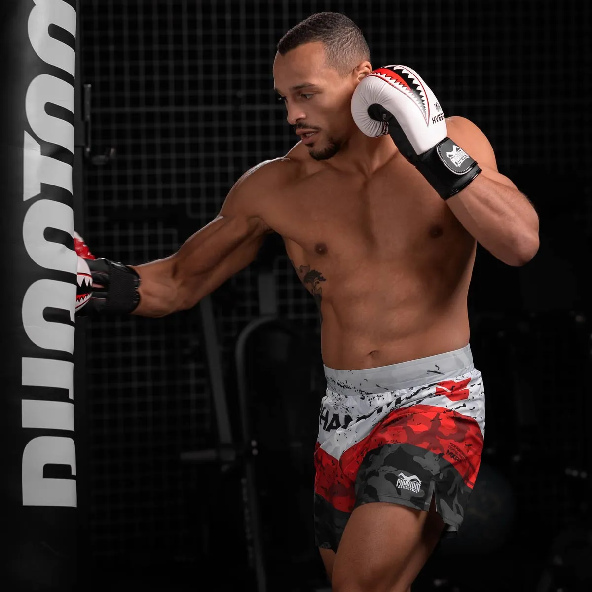 Boxhandschuhe Fight Squad - Weiss