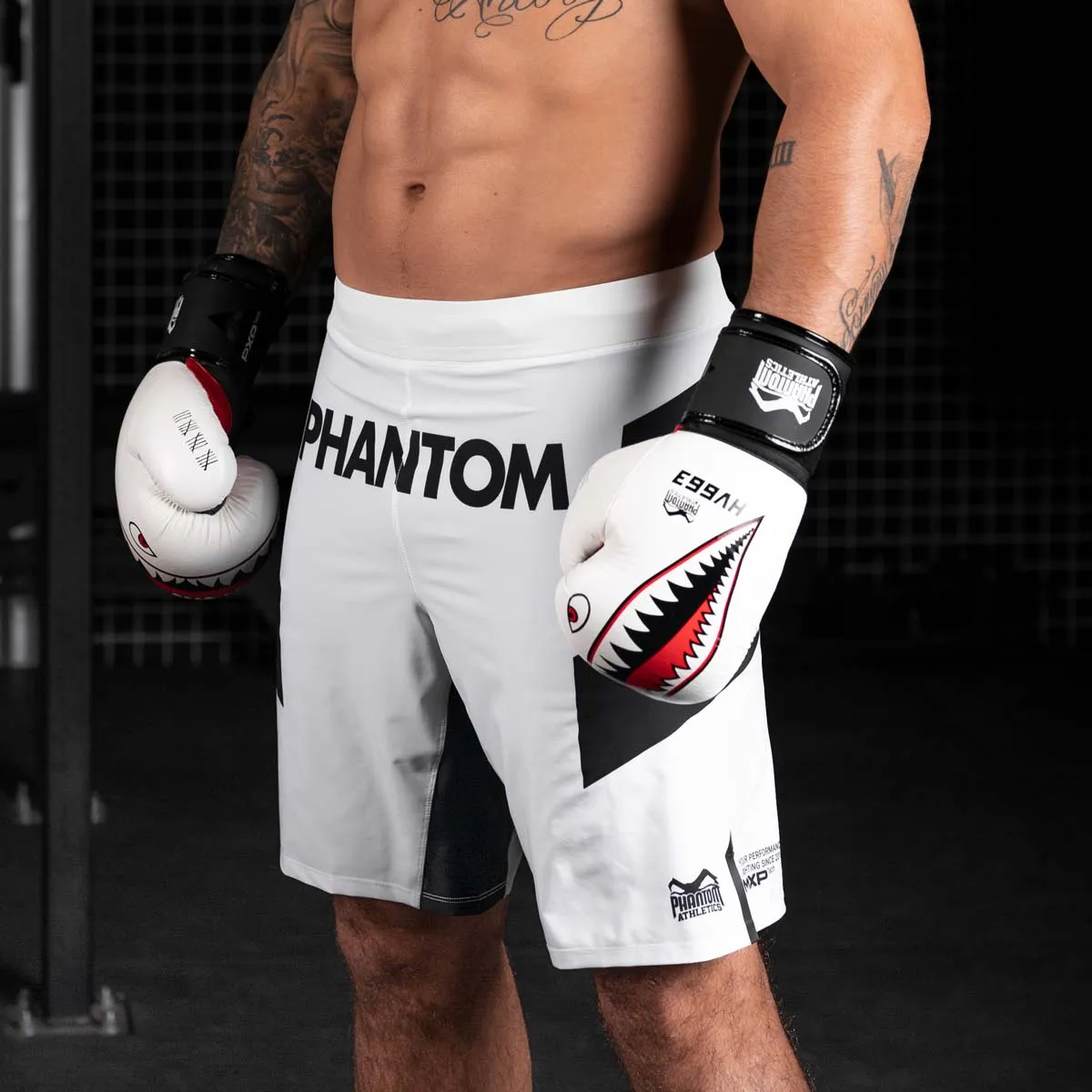 Boxhandschuhe Fight Squad - Weiss