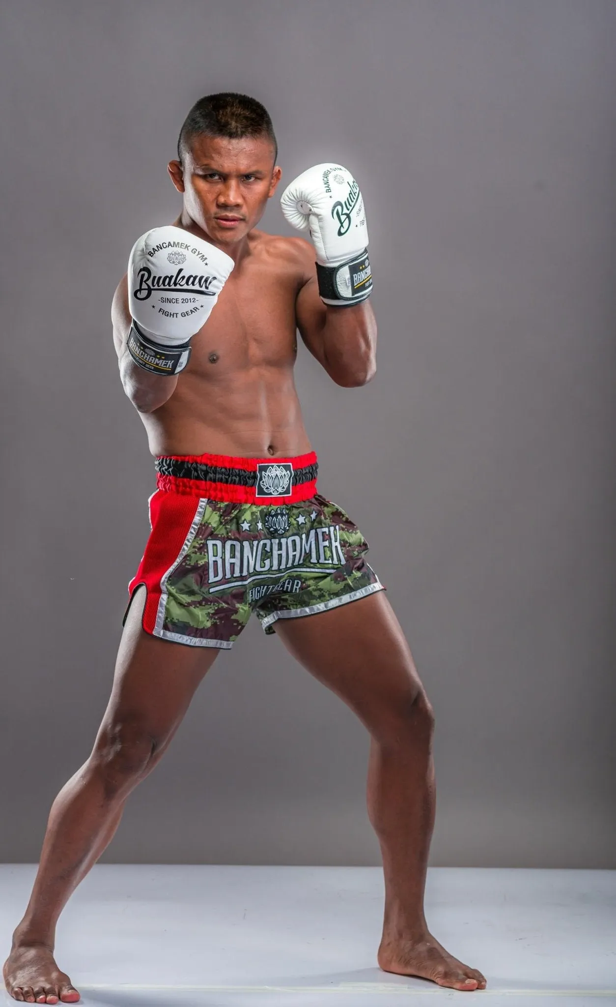 Buakaw Boxing Gloves BGL-W1 White