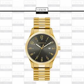 Bulova 44B126 Traditional Caravelle Gold Stainless Steel Strap Men Watches