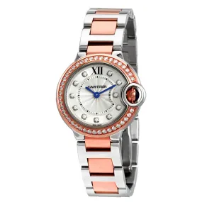 Cartier Ballon Bleu Silver Dial Ladies Watch W3BB0009