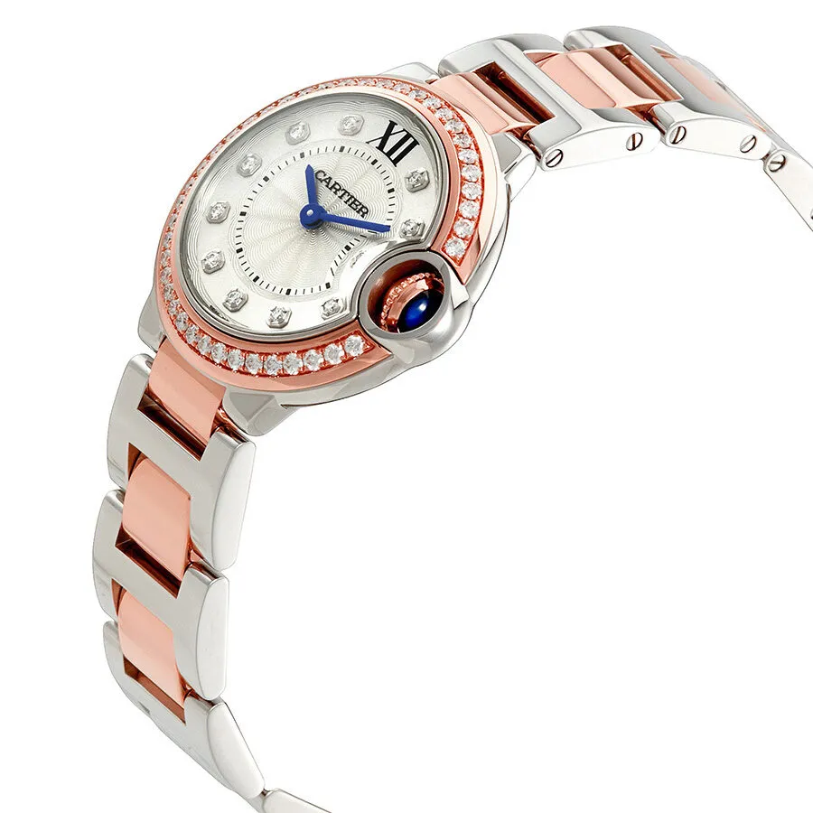 Cartier Ballon Bleu Silver Dial Ladies Watch W3BB0009