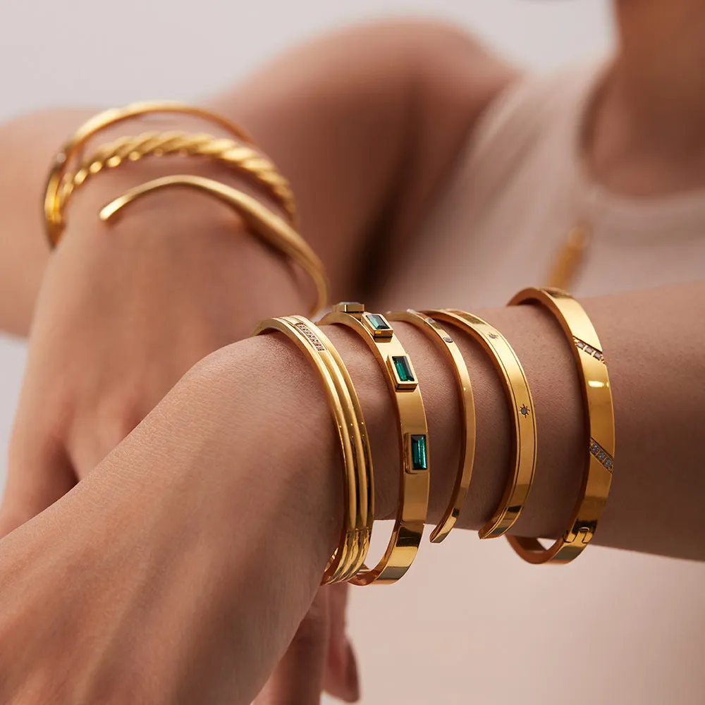 Cecilia Bangle Bracelet