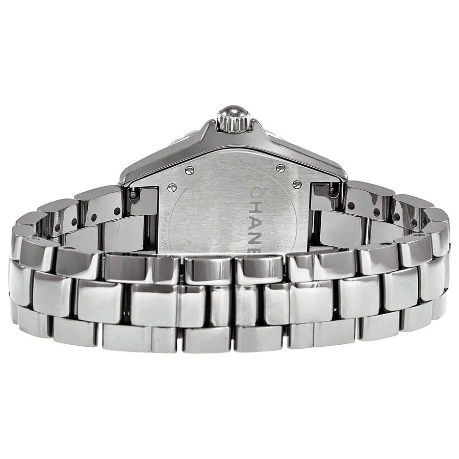 Chanel J12 Titanium Dial Ceramic Ladies Watch H3242
