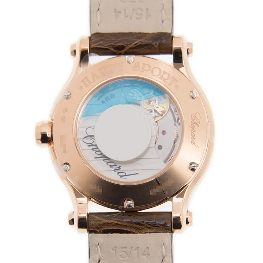 Chopard Happy Sport Automatic Diamond Ladies Watch 274893-5010