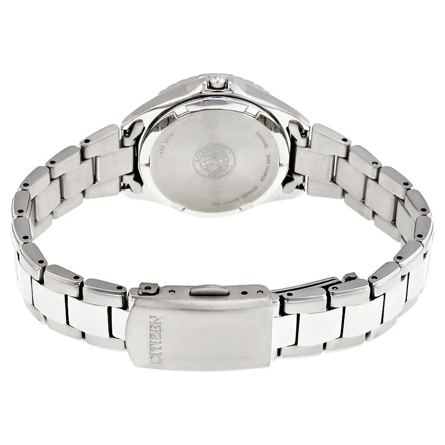 Citizen Titanium Silver Dial Ladies Watch EW2410-54A