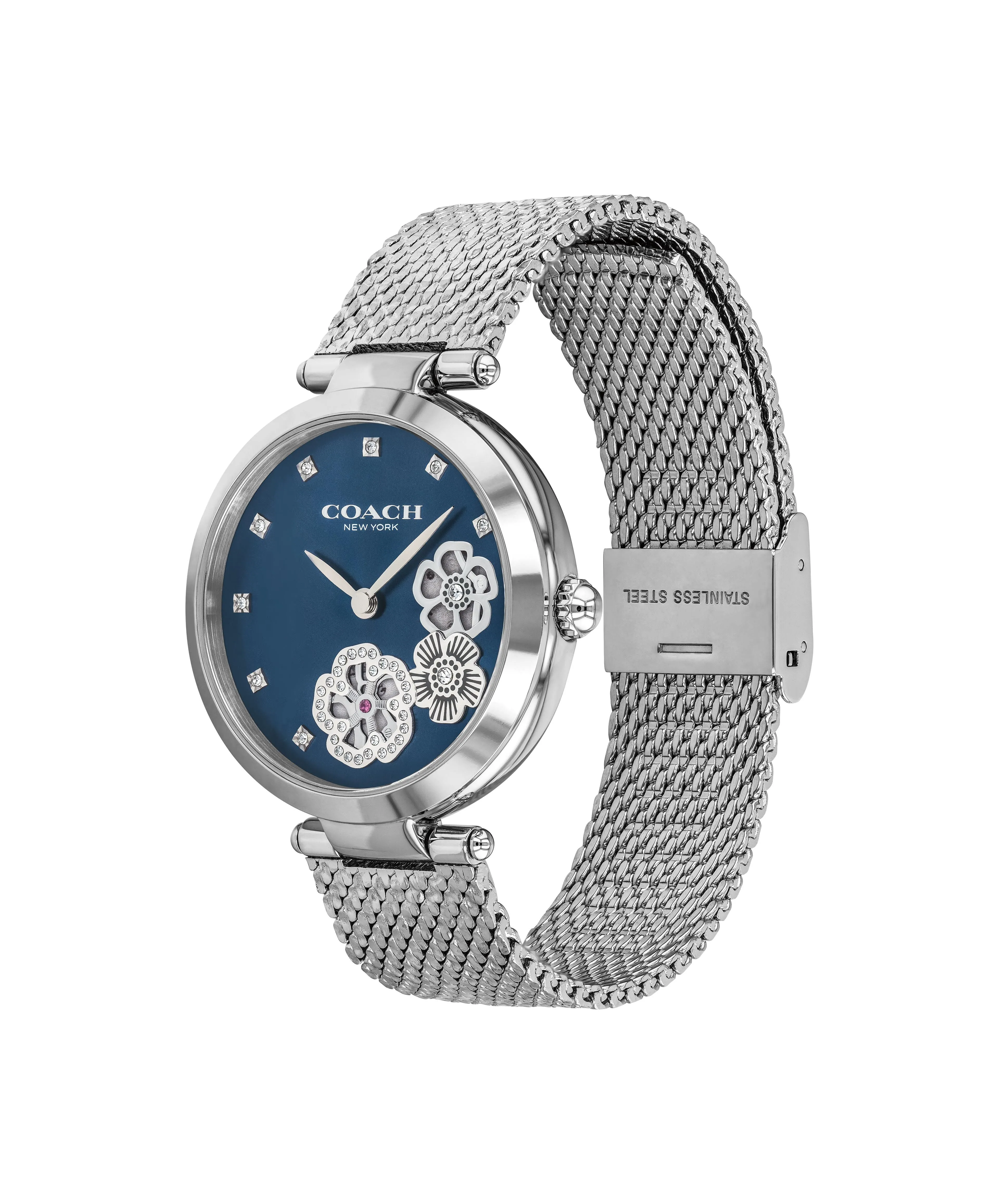 Coach Park Blue Dial Silver Women's Watch 14503567