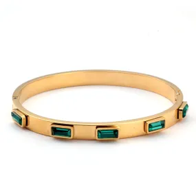 Cubic Zirconia Charm Bracelets Bangle