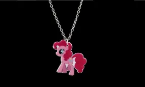 Cute Little Horse Pendant Short Length Necklace