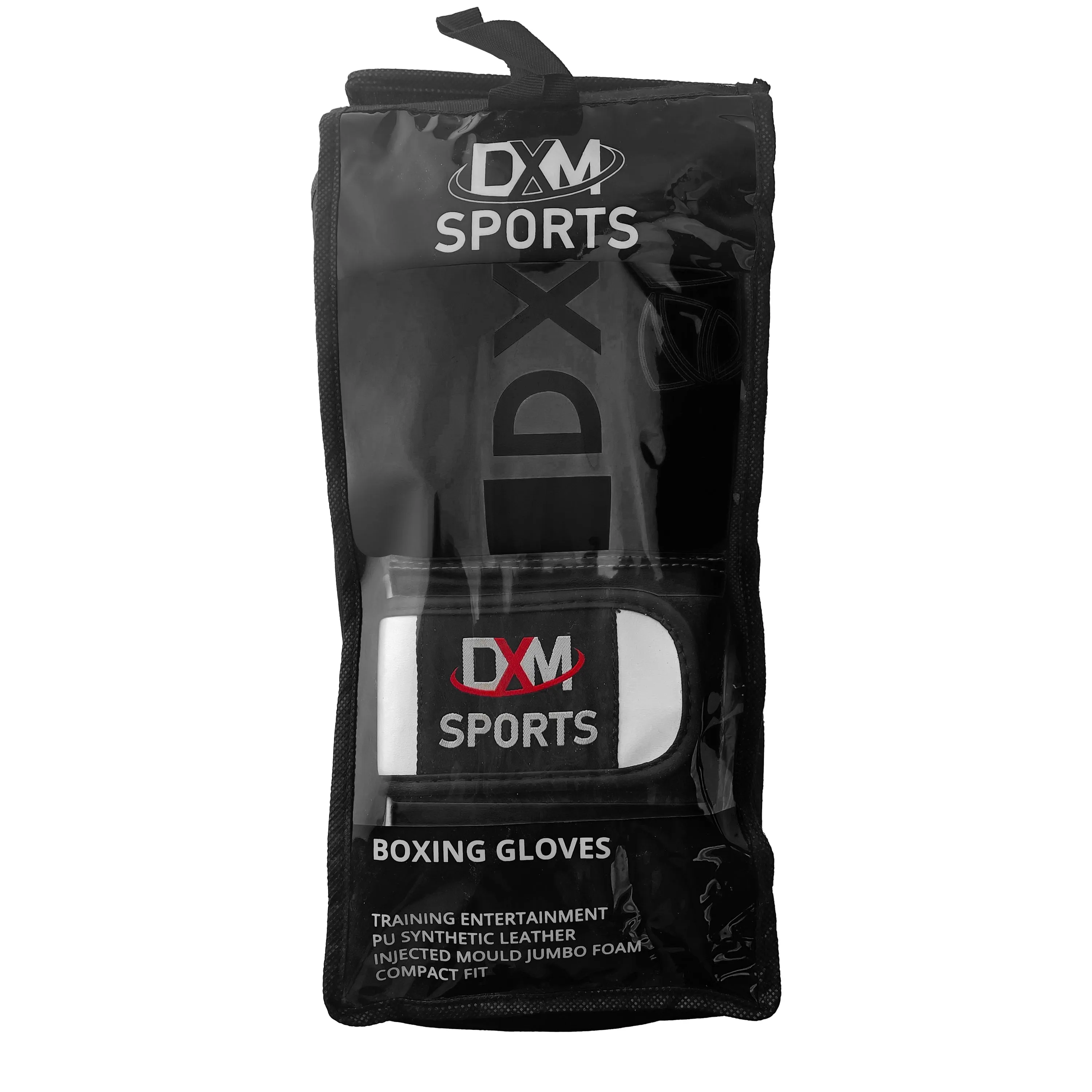 DXM Premium Boxing Gloves for Men & Women - Full Black