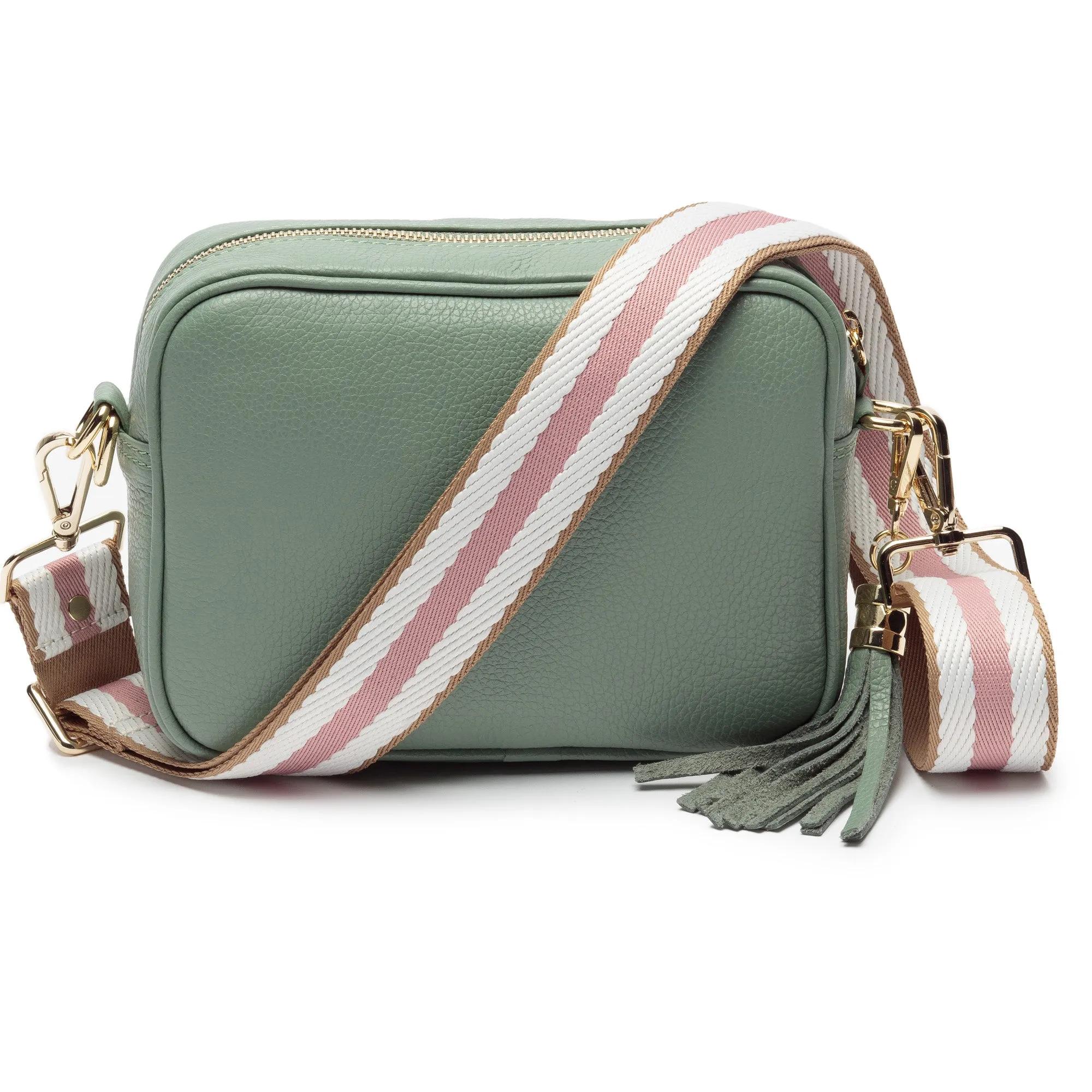 Elie Beaumont Crossbody Strap in Biscuit