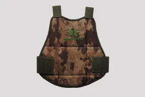 Empire BT Folding Chest Protector - Black / Camo Reversible
