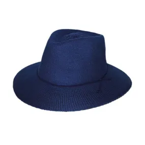 Emthunzini Hat: Gilly Fedora navy