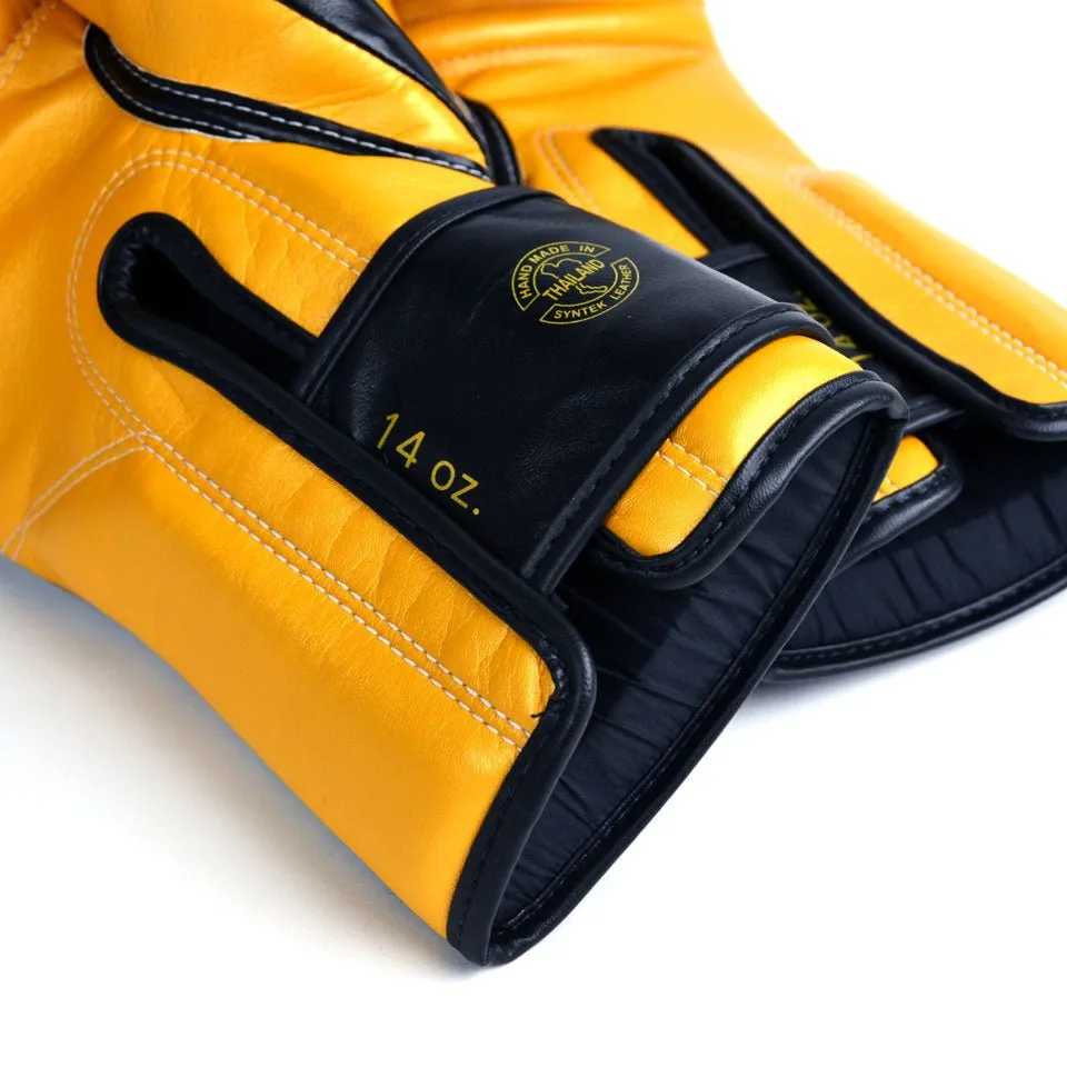 Fairtex BGV18 Super Sparring Boxing Gloves - Black/Gold