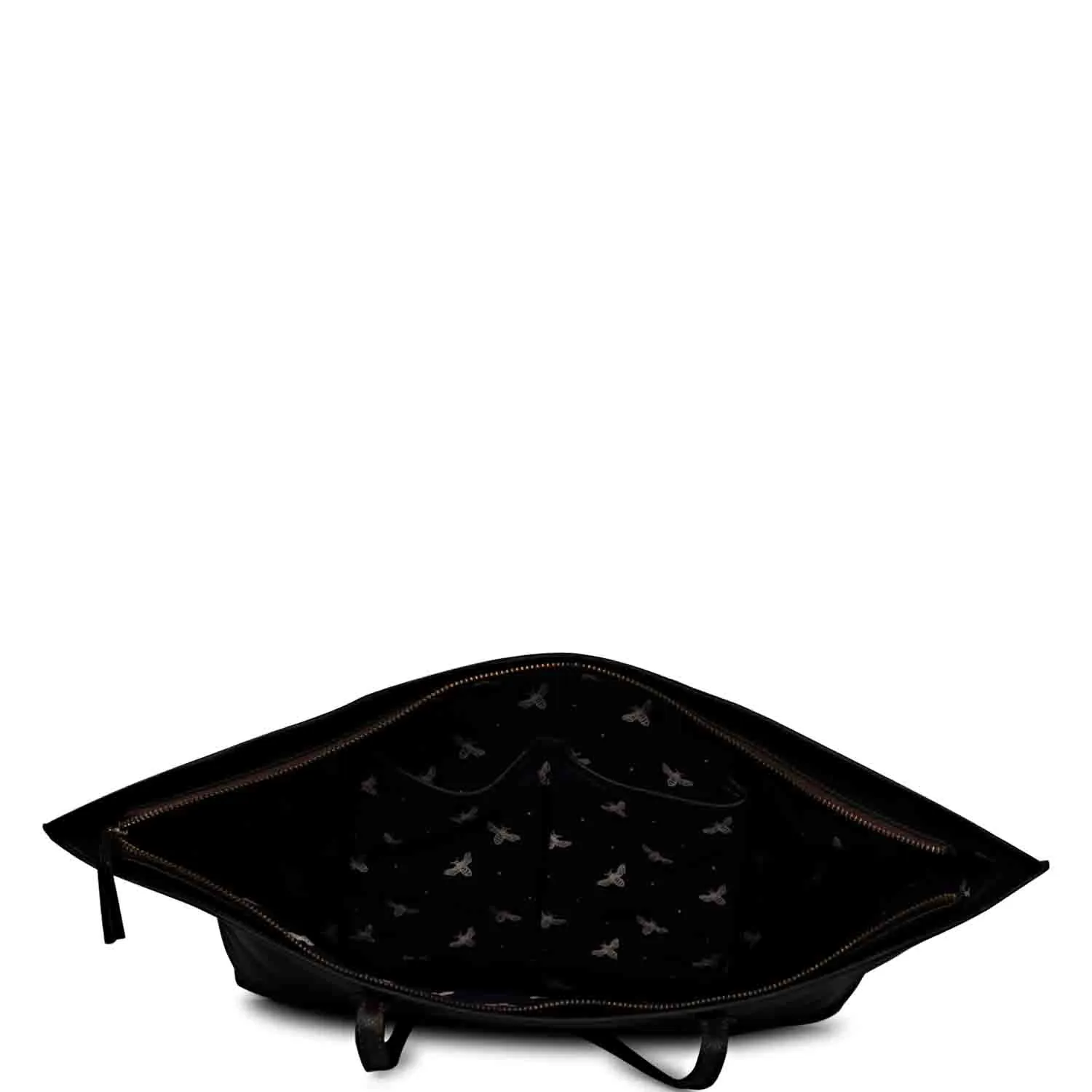 Favore Black Womens  Leather Structured Shoulder Bag