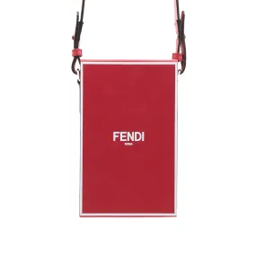 Fendi Dark Red Box Bag