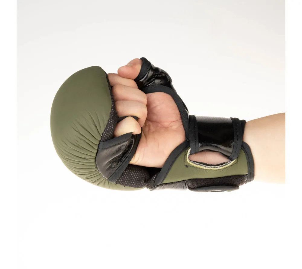 Fighter Training MMA Gloves - khaki/black, FMG-001