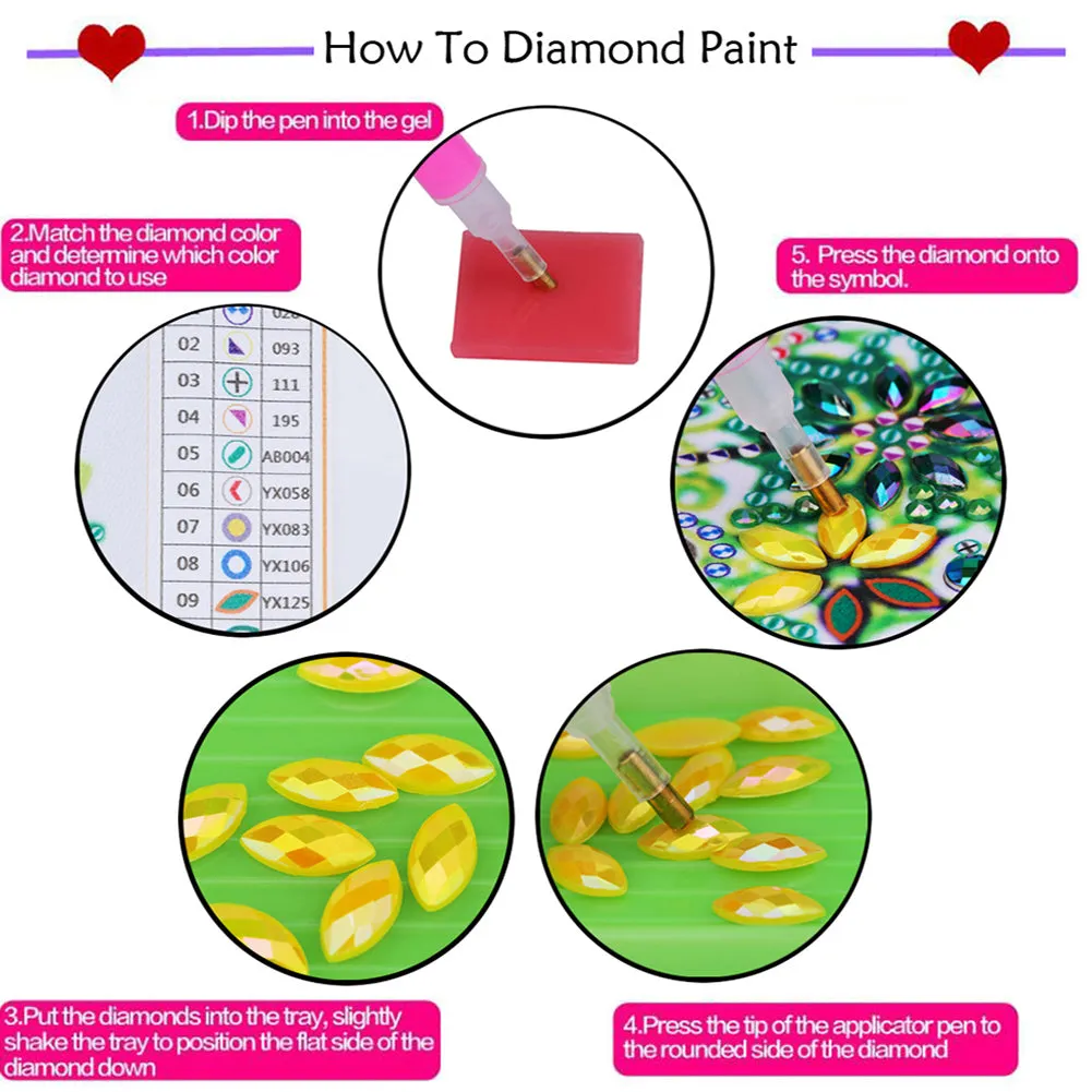 Flowers And Pocket Watches -  Special Shaped Drill Diamond Painting 30*30CM