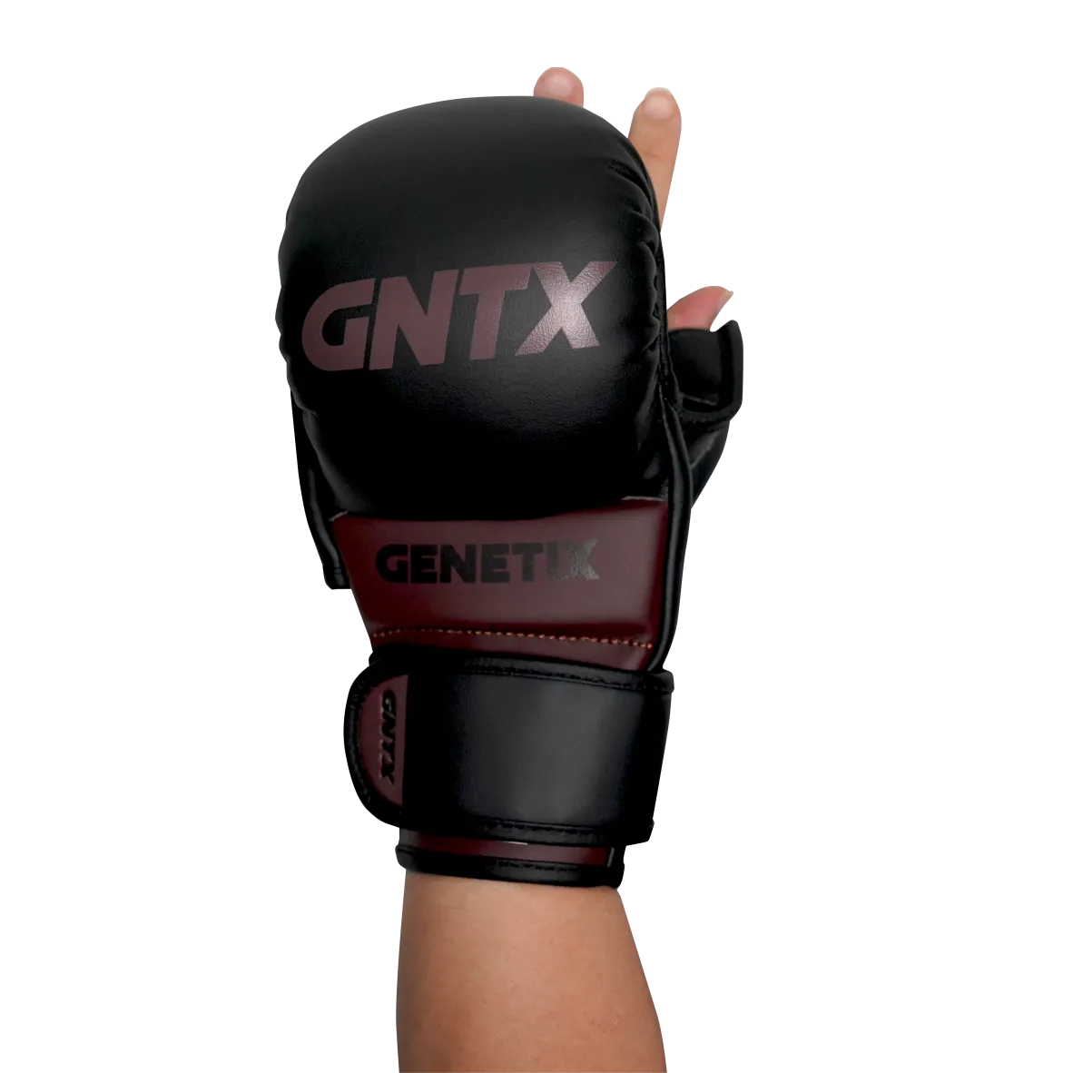 GENETIX COMBAT GNTX SPARRING MMA GLOVES MG5 BlackBrown