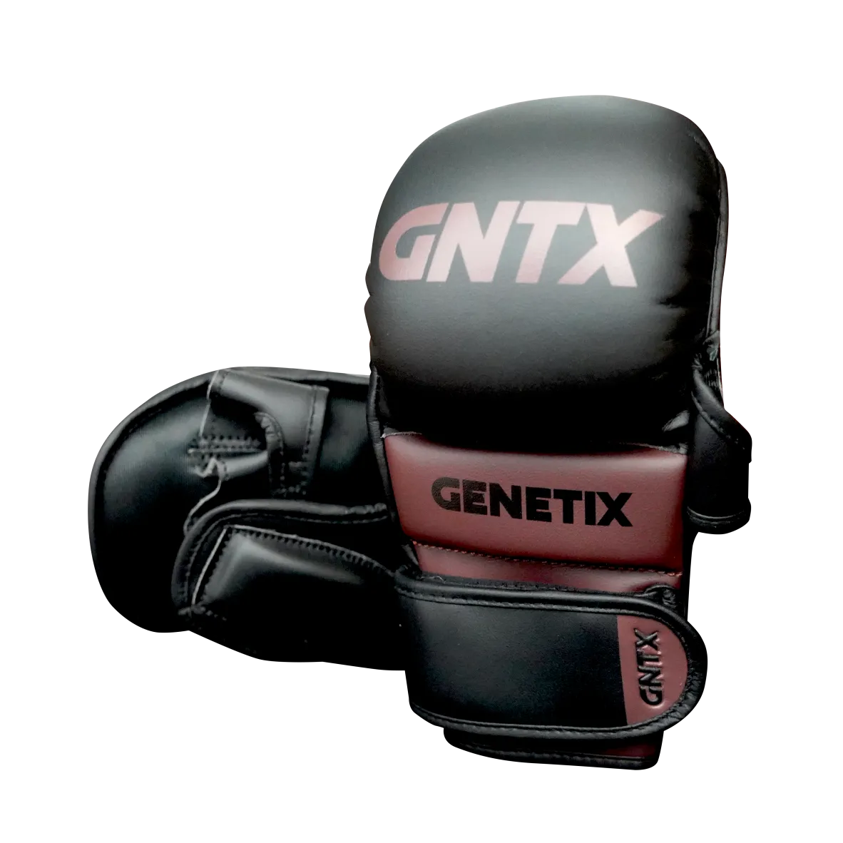 GENETIX COMBAT GNTX SPARRING MMA GLOVES MG5 BlackBrown