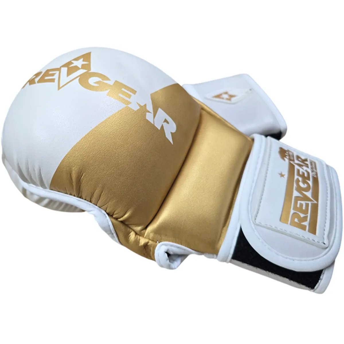 Gloves MMA Revgear Pinnacle P4 Training and Sparring White Gold