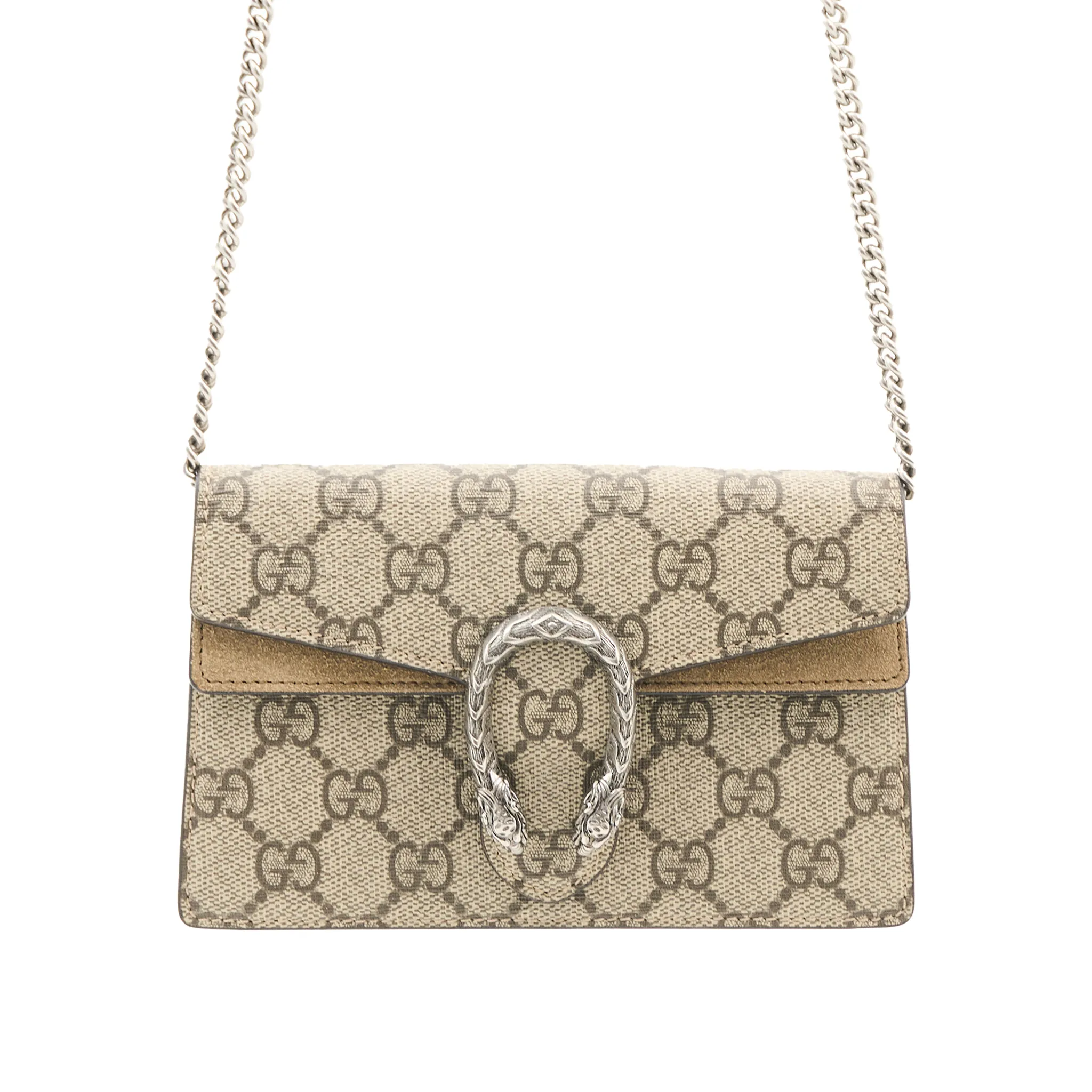 Gucci Dionysus GG Supreme Super Mini Crossbody Bag