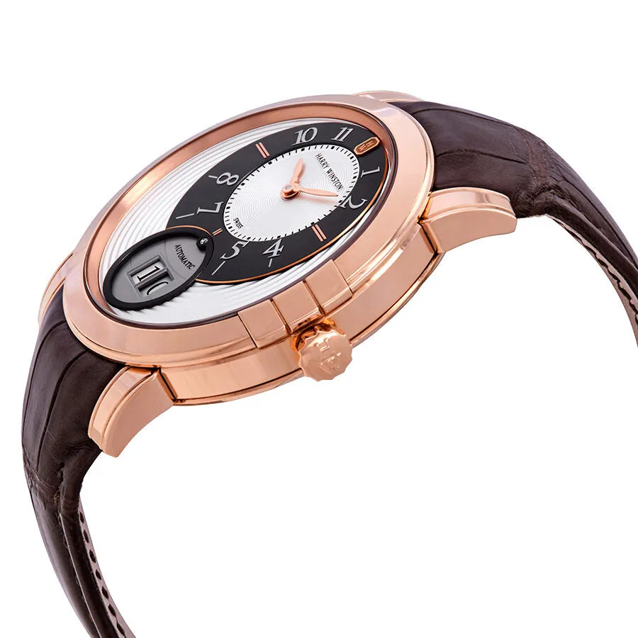 Harry Winston Midnight Automatic Silver Dial Men's Watch MIDABD42RR001