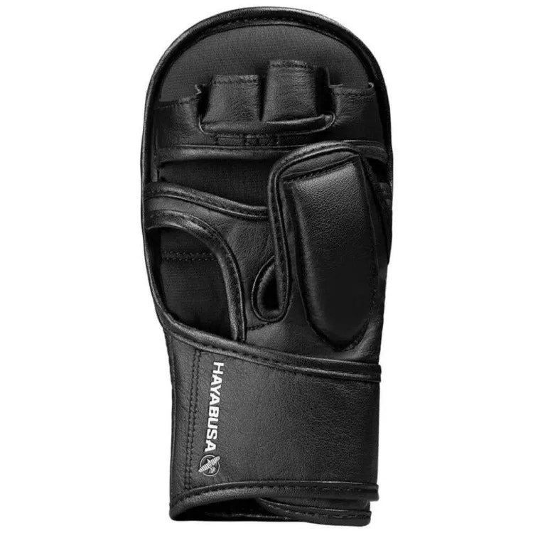 Hayabusa T3 Hybrid MMA Sparring Gloves - Black/Black