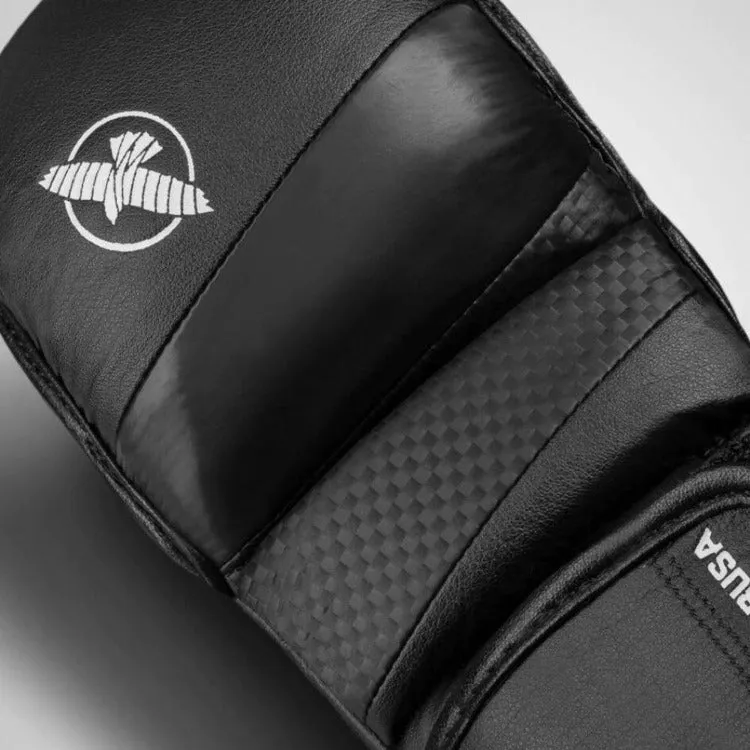 Hayabusa T3 Hybrid MMA Sparring Gloves - Black/Black